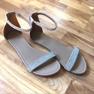 Charlotte Russe Rhinestone Sandals